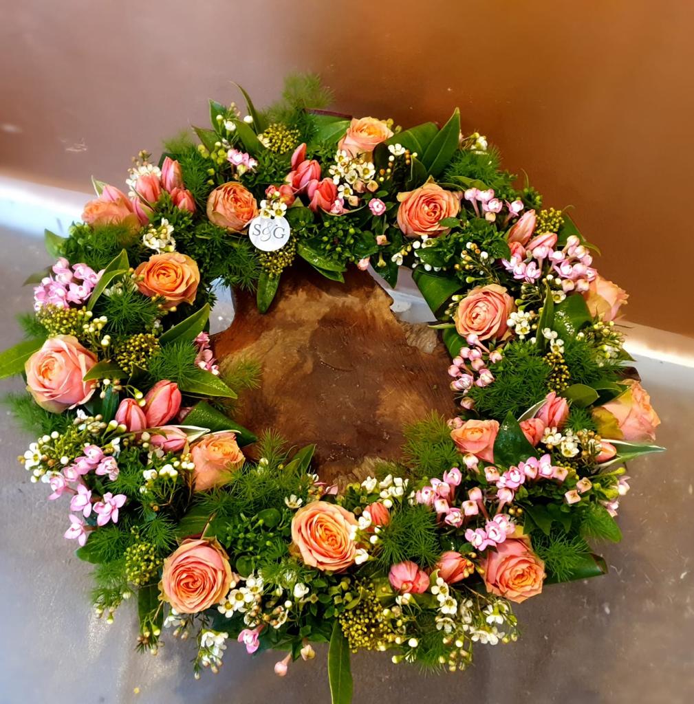 Rose wreath