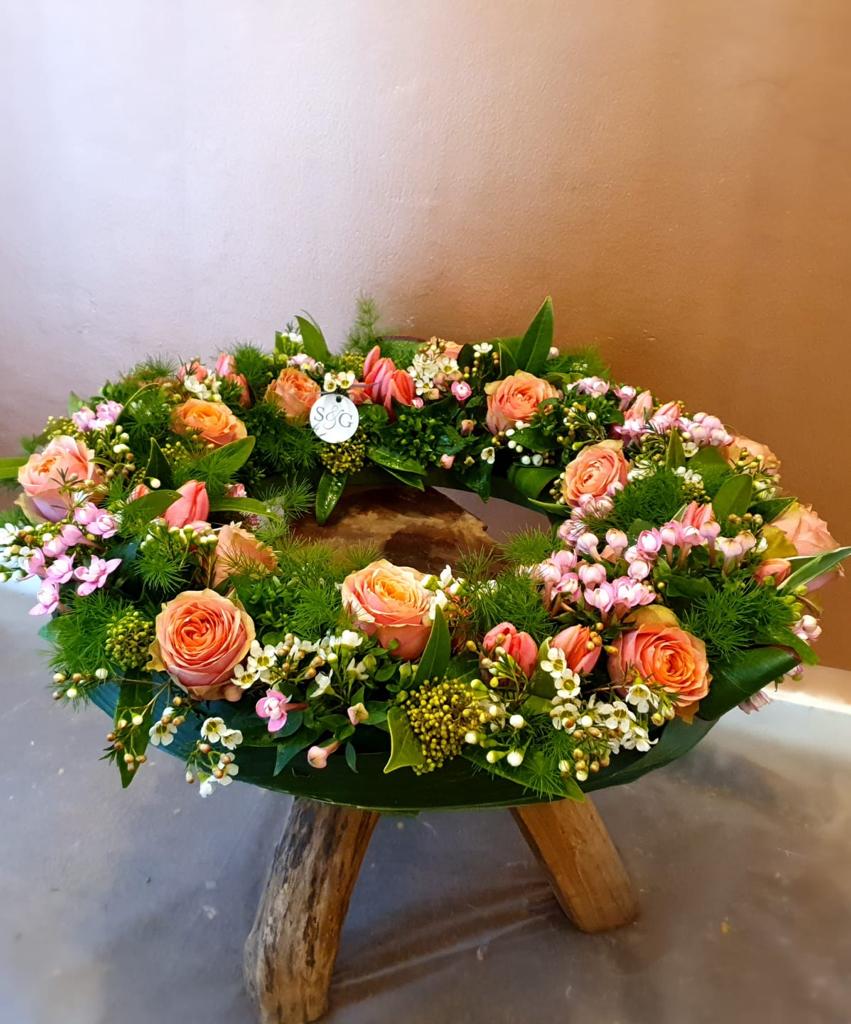 Rose wreath