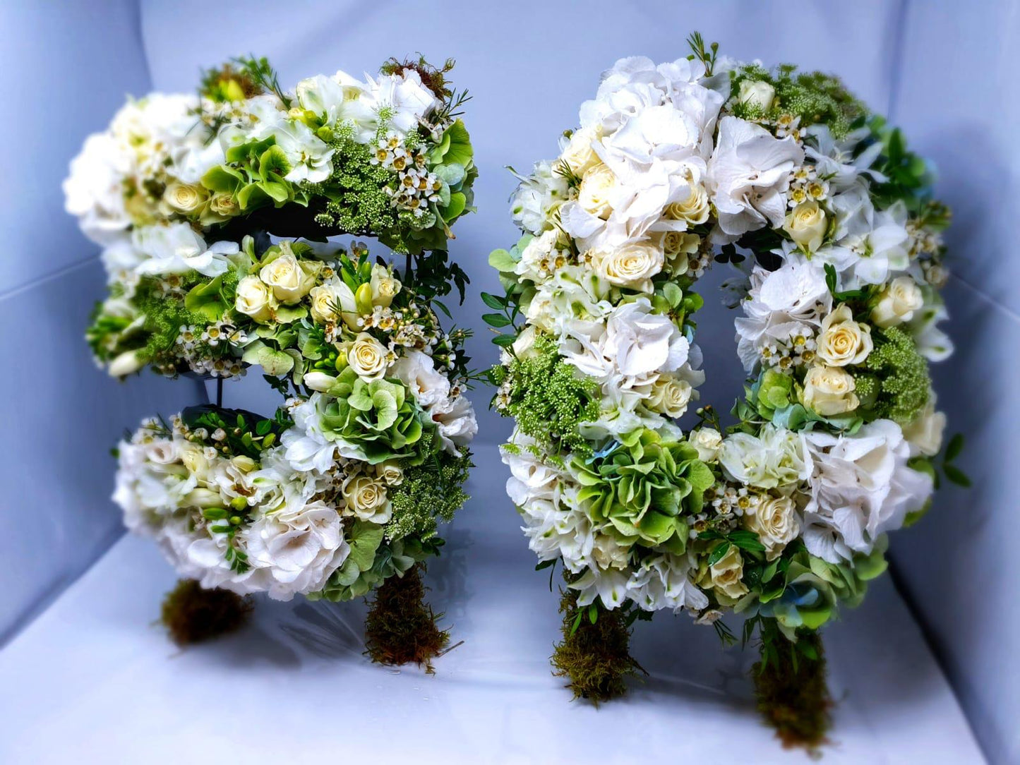 Floral Number Arrangements