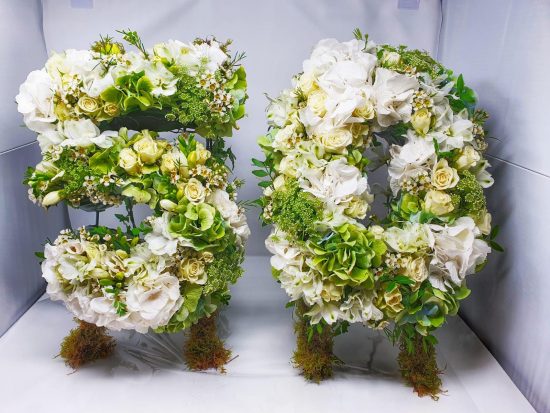 Floral Number Arrangements