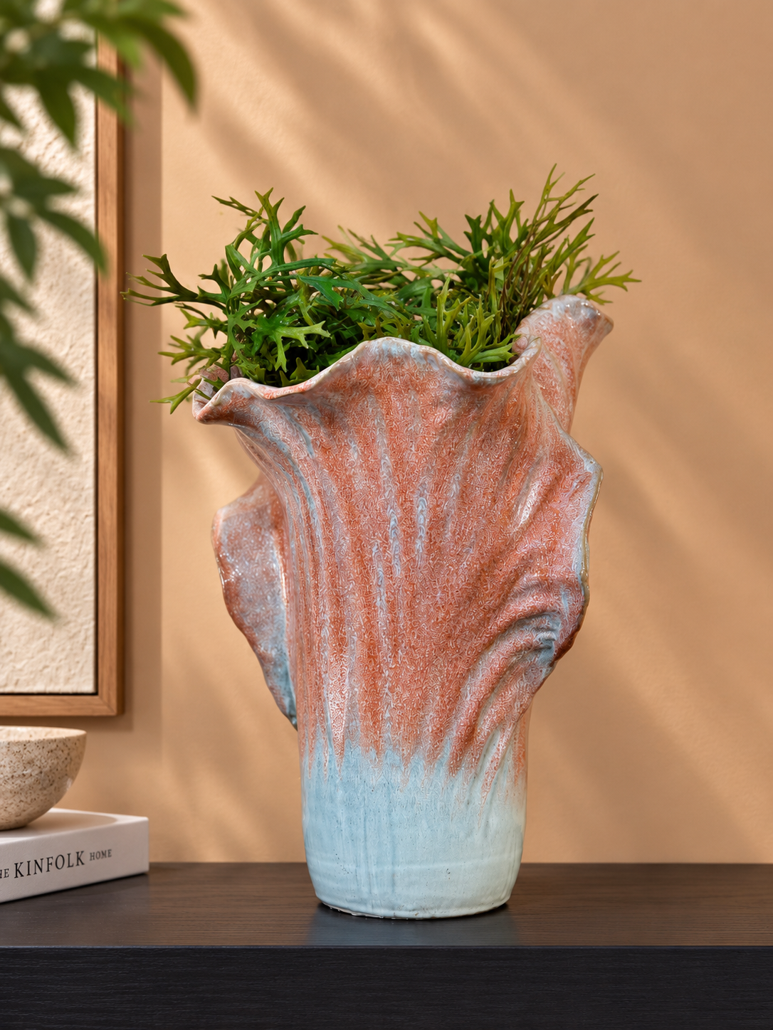 Coral Wave Vase